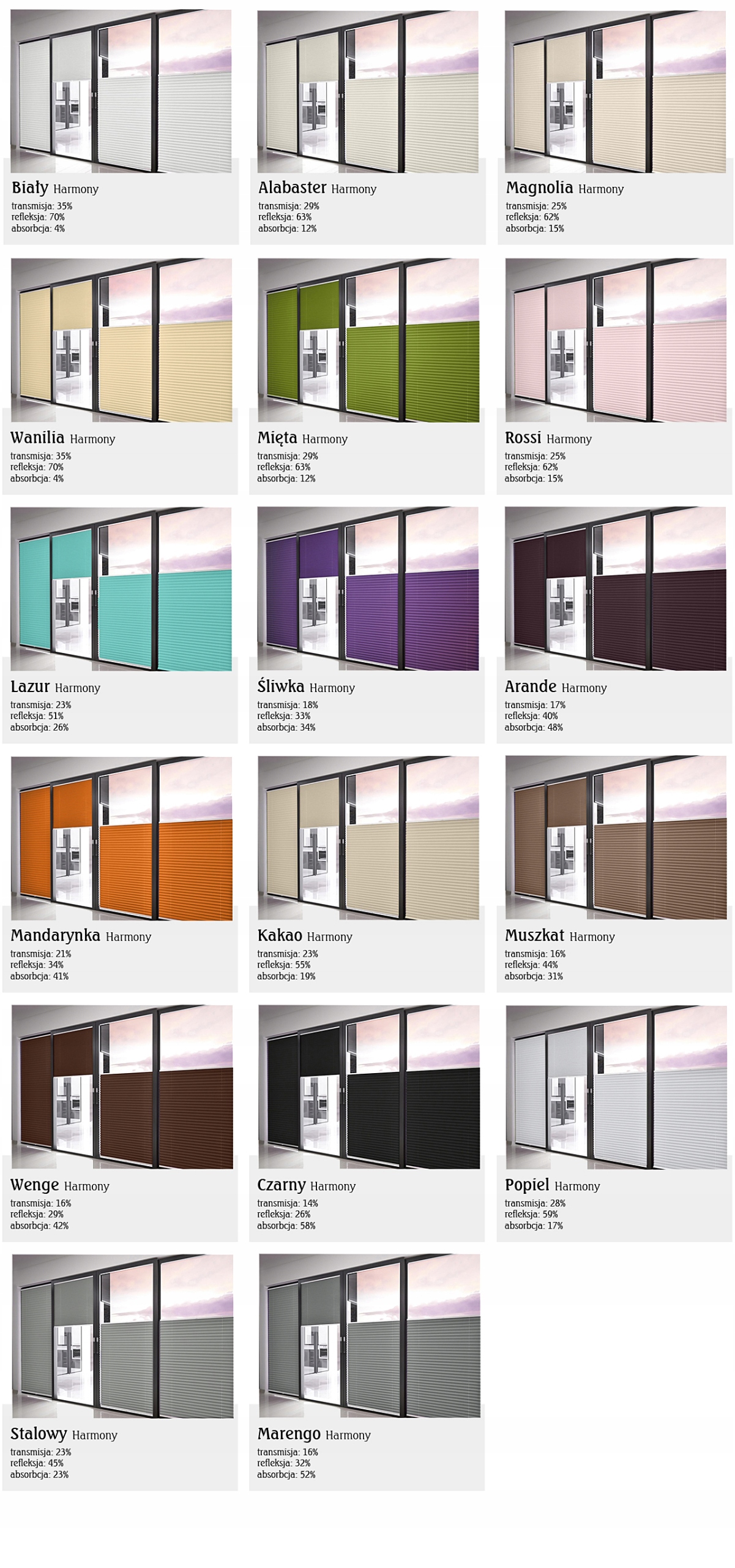 PLISY PREMIUM 100% ZACIEMNIAJĄCE Kod producenta Karnix