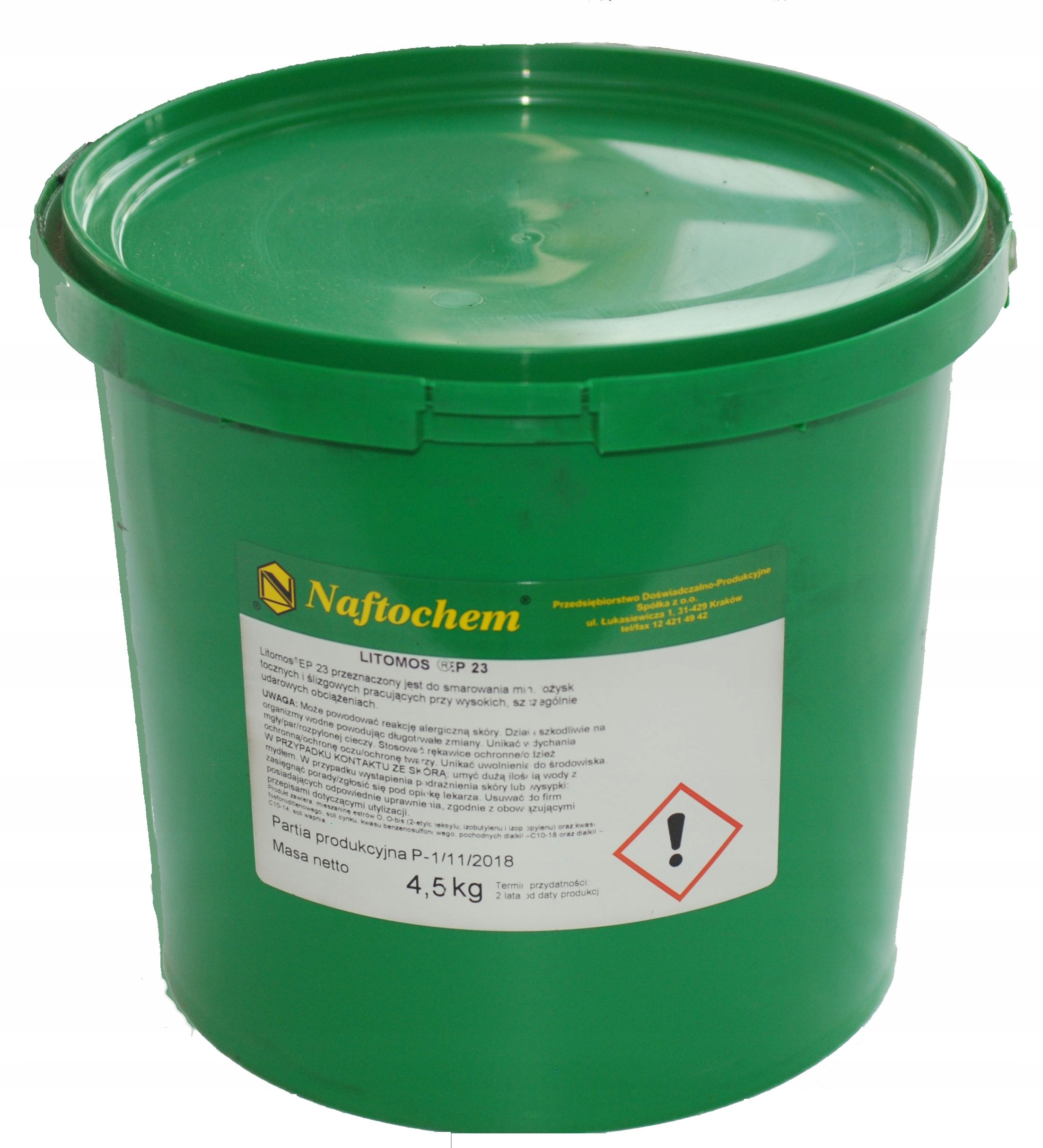 NAFTOCHEM SMAR MOLIBDENOWY 3 LITOMOS EP 23 4 5KG