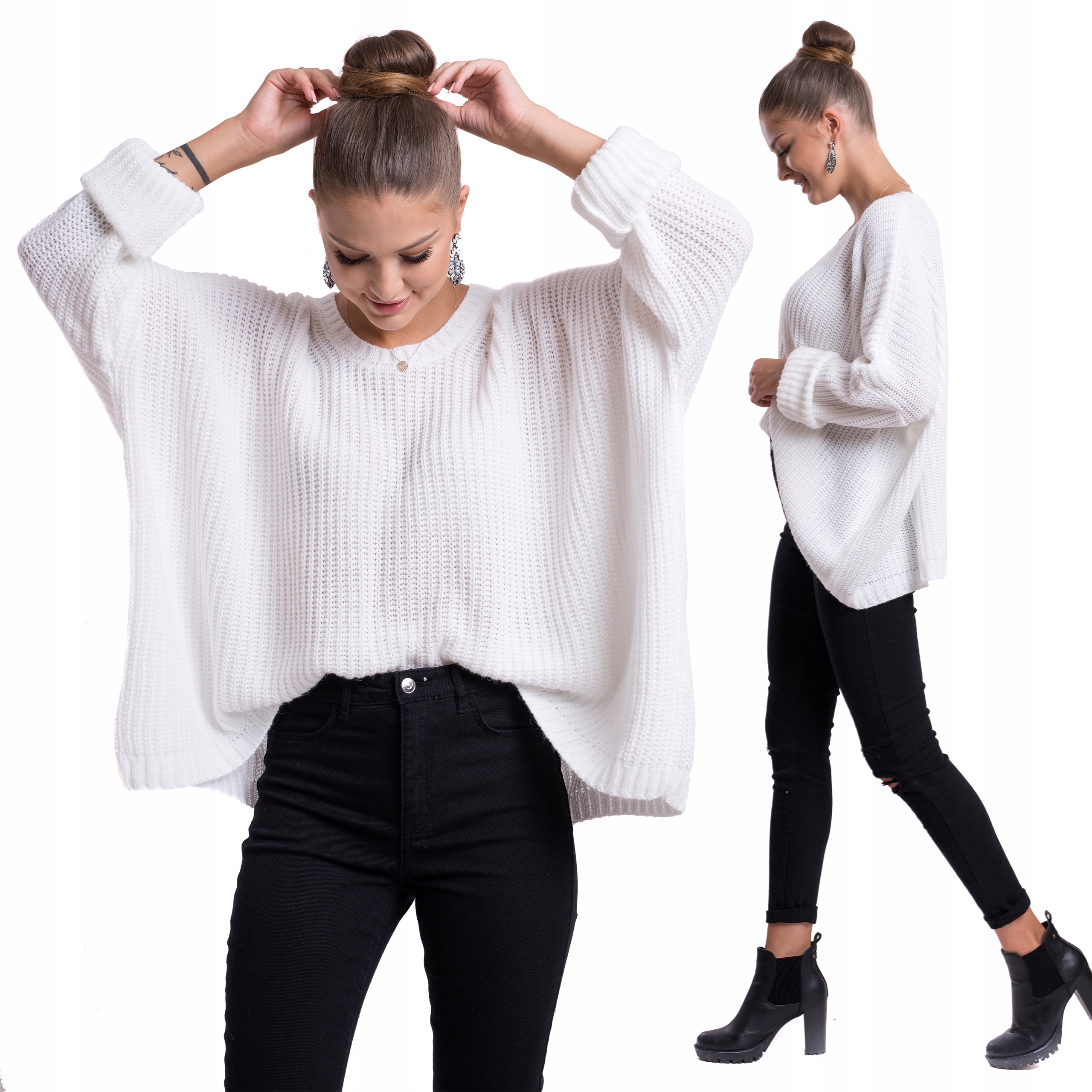 

Coco_fenomenalny Szeroki Sweter Oversize