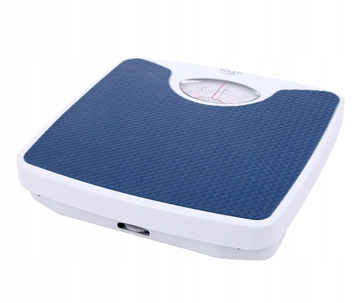 Waga Łazienkowa Mechaniczna AD 8151 Blue – Dokładność 1 kg, 130 kg