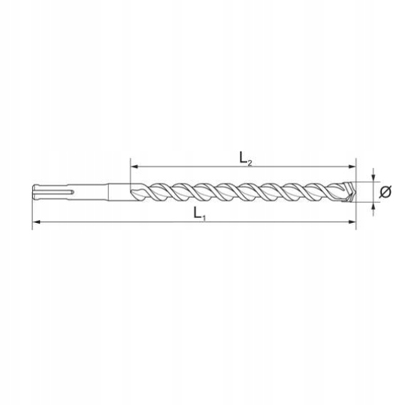 Wiertło SDS-Plus Economy 8x160 mm, MAKITA — 8