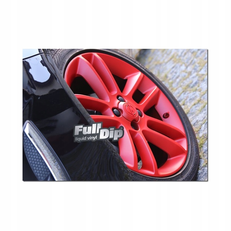 Полный Dip Foil Rubber spray 4x красный коврик