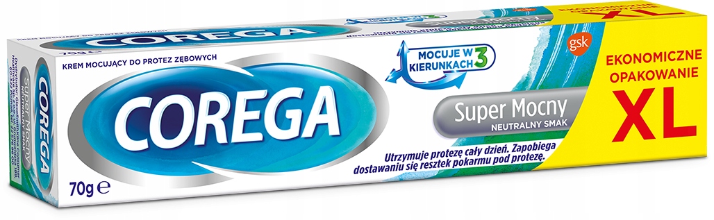 

Corega Krem do mocowania protez Neutralny Smak 70g