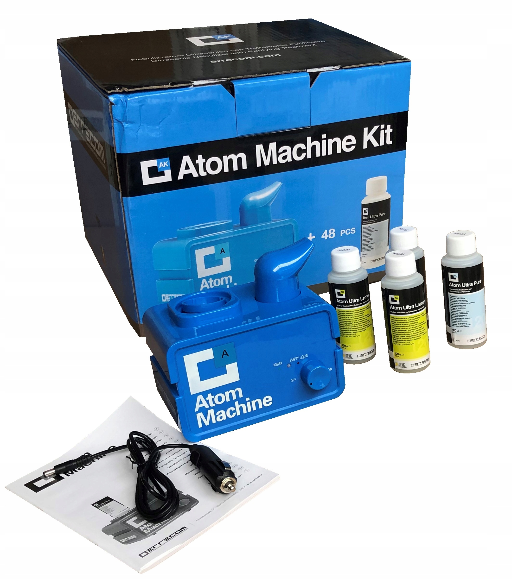 ATOM MACHINE ULTRADZWIEKI DO ODGRZYBIANIA ERRECOM