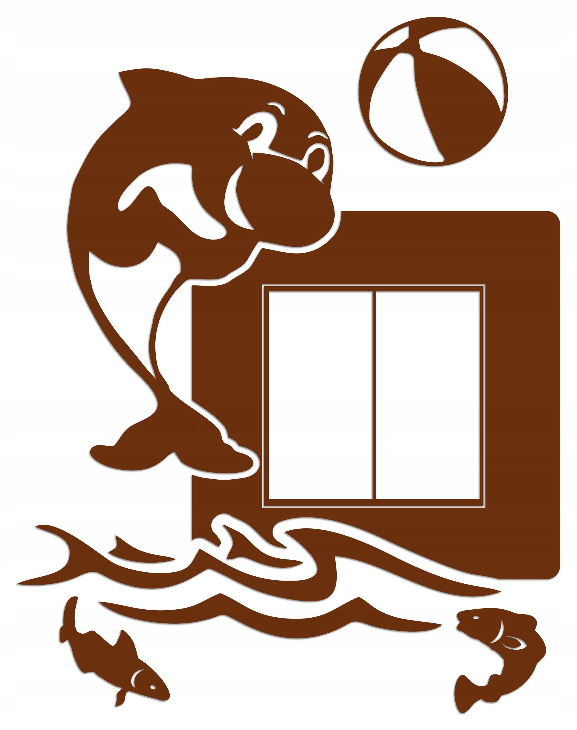 

Naklejka welurowa na ścianę dekoracja włącznika Nw