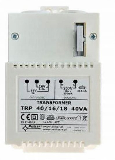 

Transformator AWT150 Trp 40VA/16V/18V Pulsar