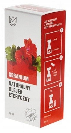 

Naturalny olejek eteryczny Geraniowy 12ml Nowość!