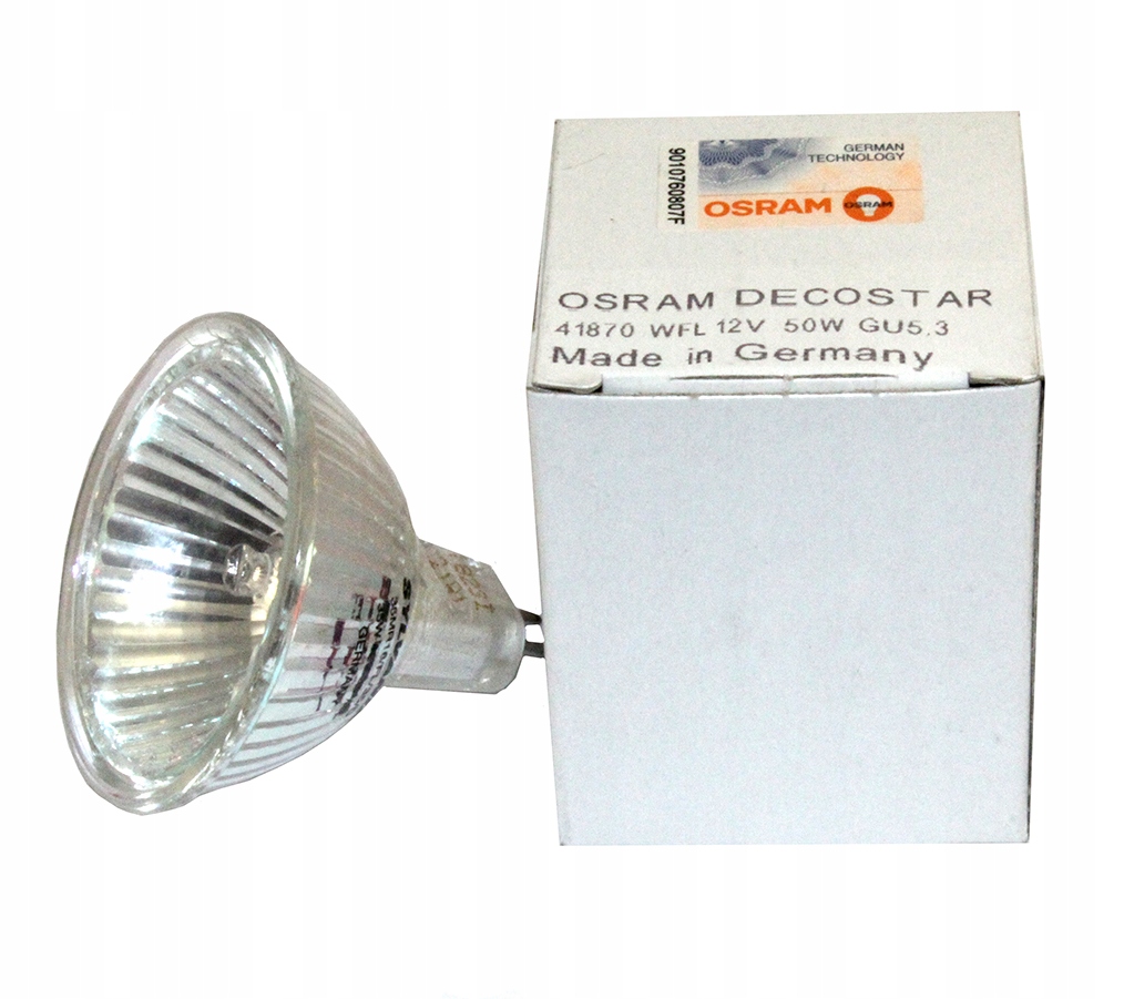 

Żarówka Halogen Osram 41870 50W GU5,3 12V 36S MR16