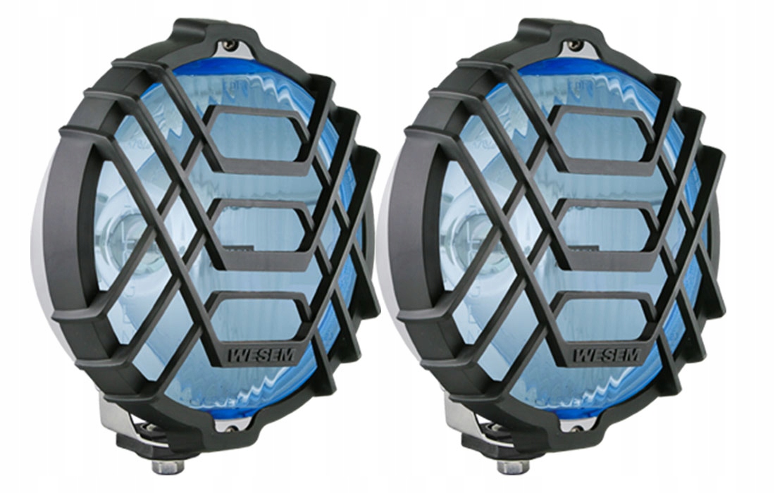 HALOGEN DALEKOSIEZNY Reflektor Lampa chrom 2X