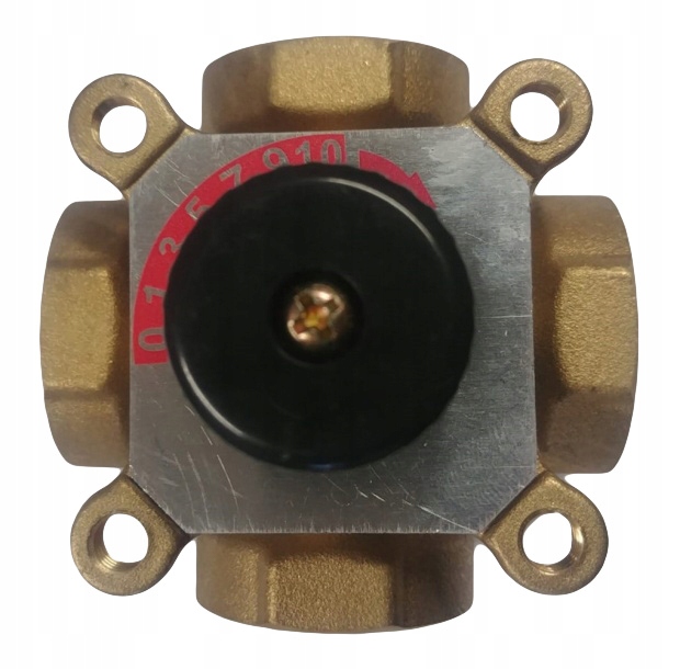 

Zawór 4-drogowy 1 1/4" (5/4) Kvs: 18 m3/h