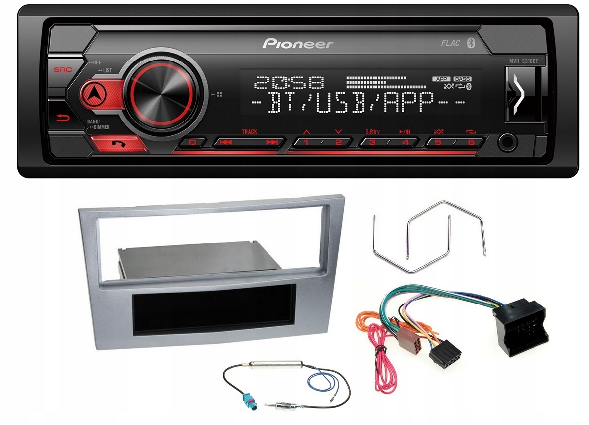 Pioneer MVH-S310BT Rádio Opel Astra H Corsa D