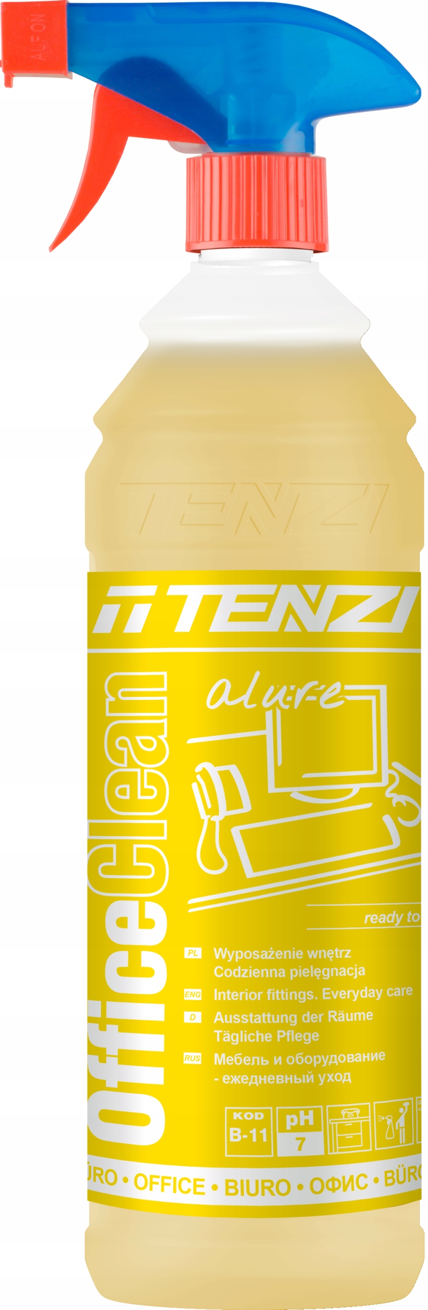 Płyn do mycia i pielęgnacji Tenzi Office Clean 1l