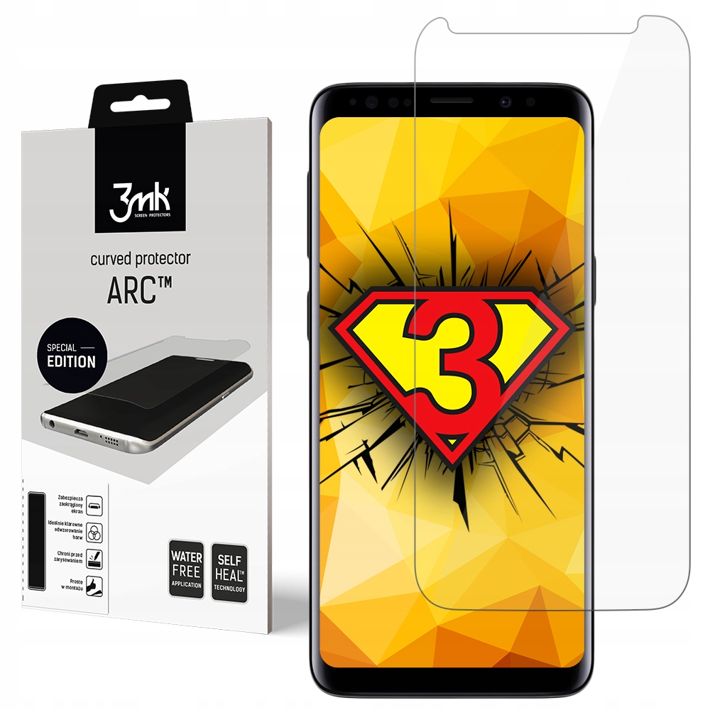 

Folia ochrona 3mk Arc Se Samsung Galaxy S9+ curved