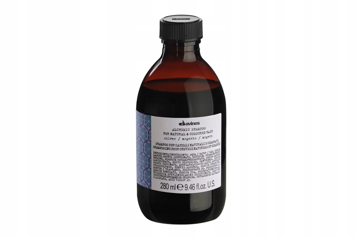 Davines Alchemic Silver włos blond siwe szampon