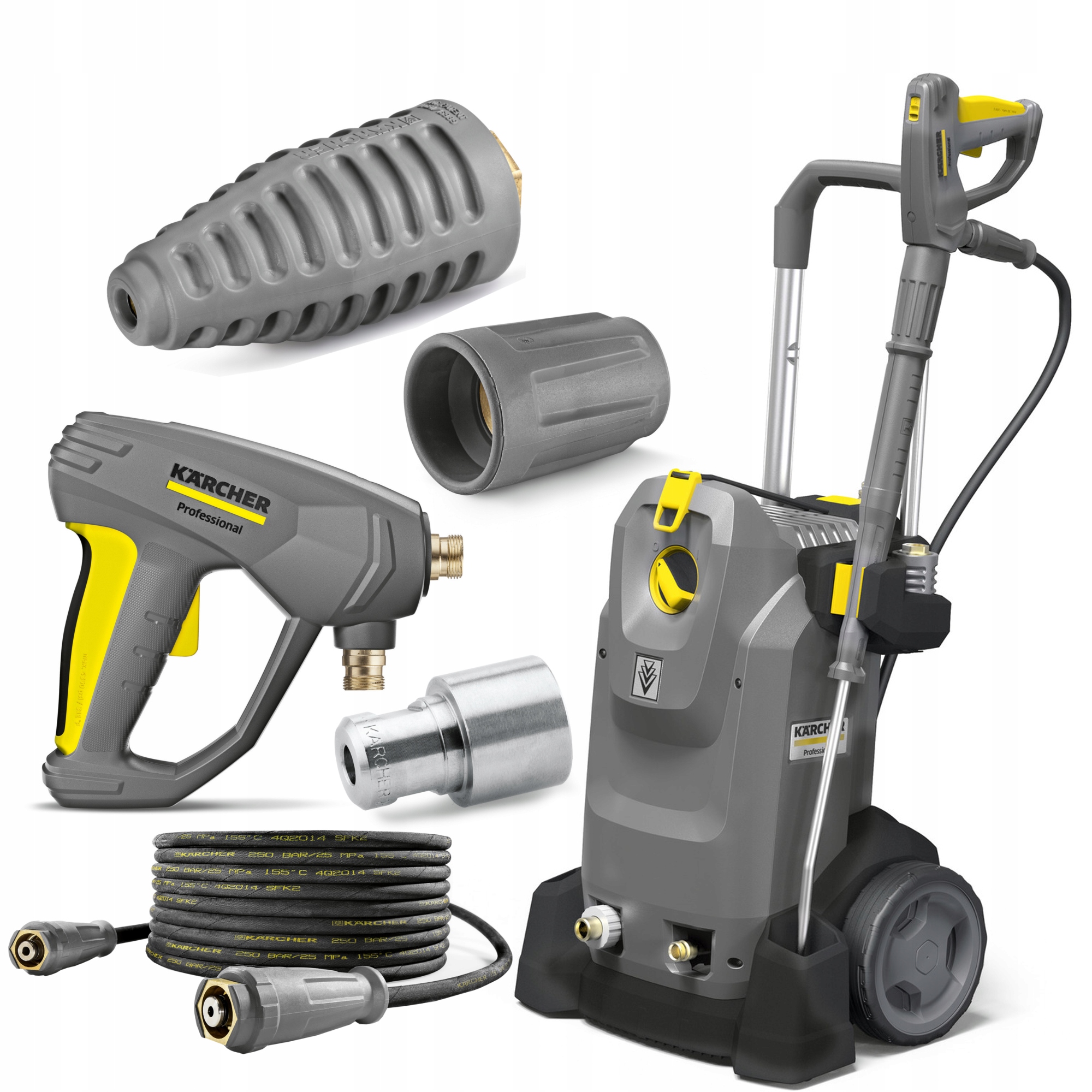 Myjka Karcher Hd 6/15M Plus Turbodysza, Profesjonalna (3,1 kW, max 225 Bar)