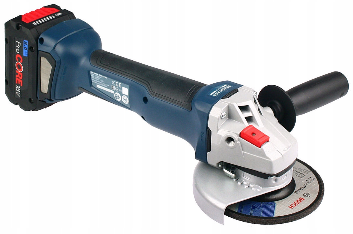 SZLIFIERKA GWS 18V-10 BOSCH 2x8,0Ah L-BOXX Kod producenta 06019J4004