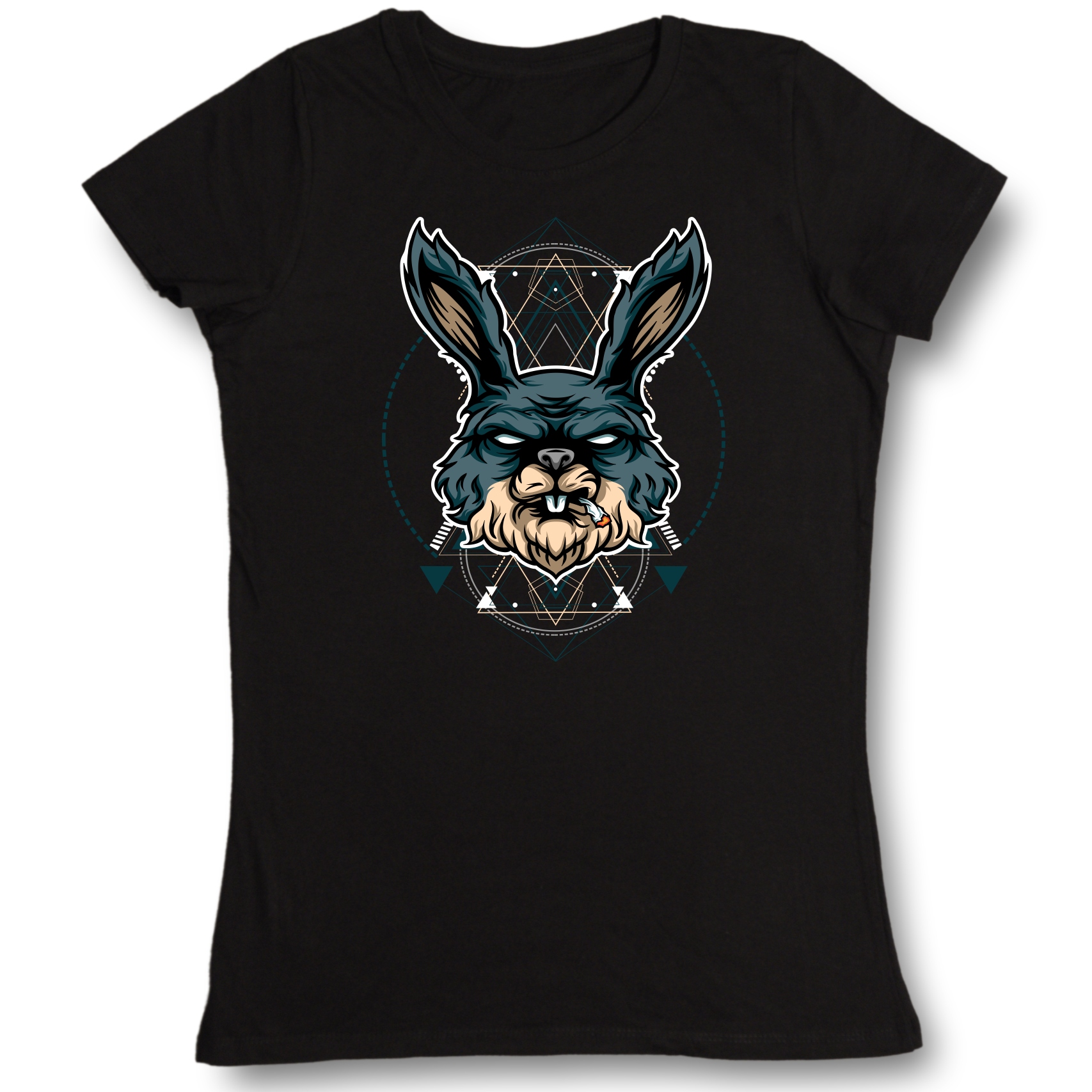 

Koszulka damska Królik Angry Rabbit Geometric M