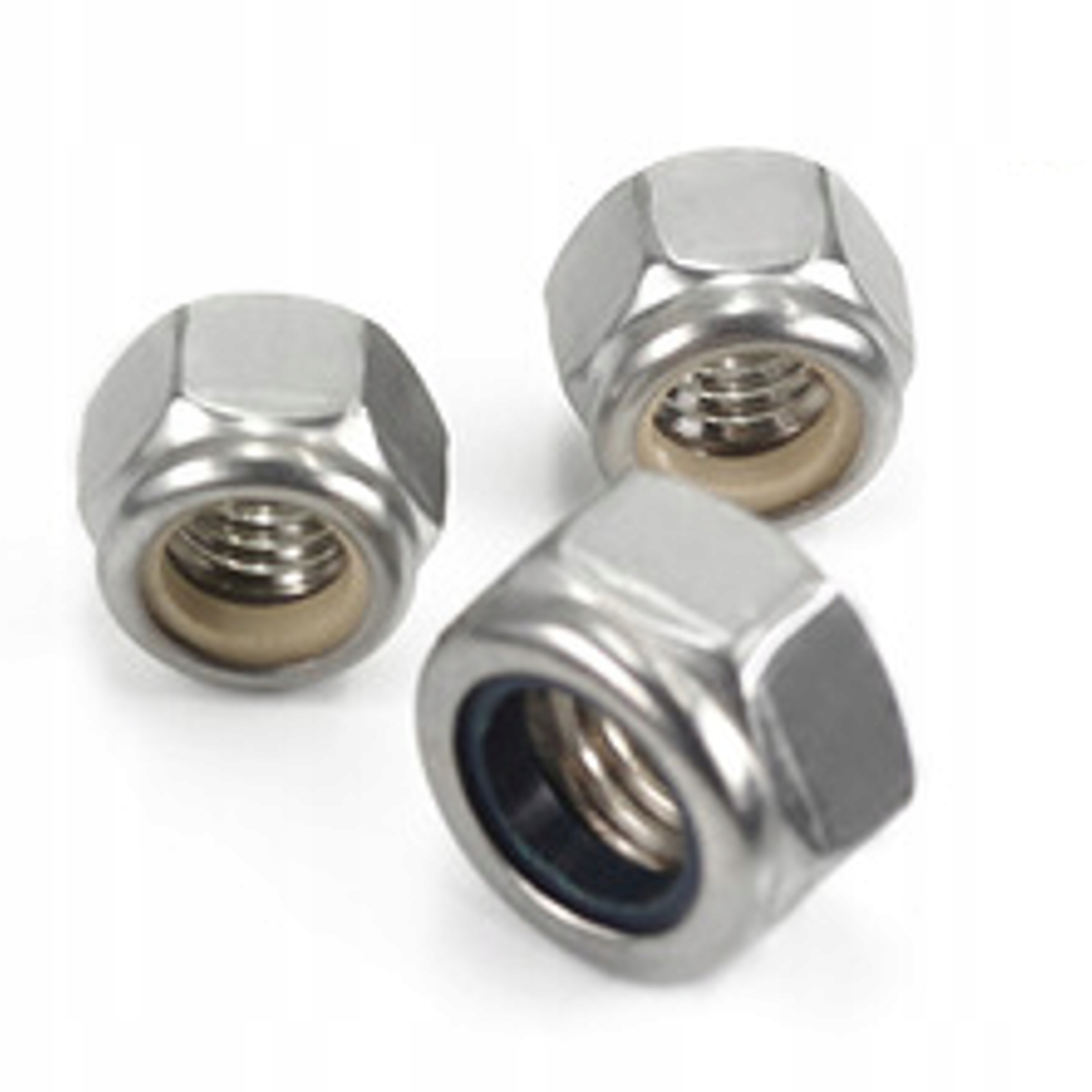 

M8 Nakrętka Samohamowna Wysoka Nierdzewna A2 10SZT