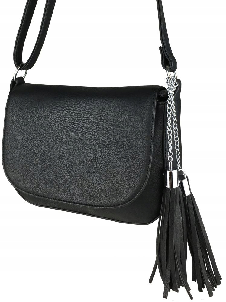 

Piękna Torebka Damska Listonoszka Pasek FRĘDZLE103