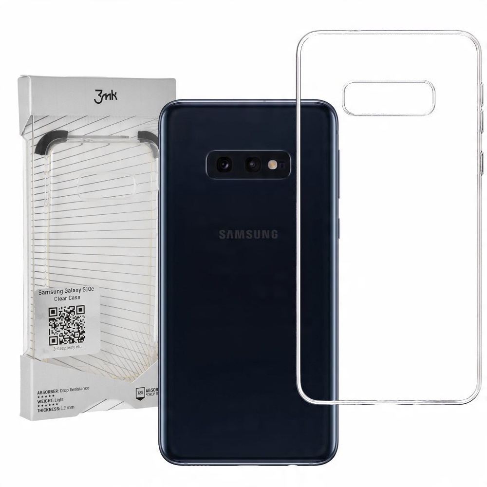 

Etui do Galaxy S10e, 3MK Clear Case, obudowa cover