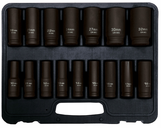 

Nasadki Udarowe Klucze Nasadowe 1/2 10-32mm Adler