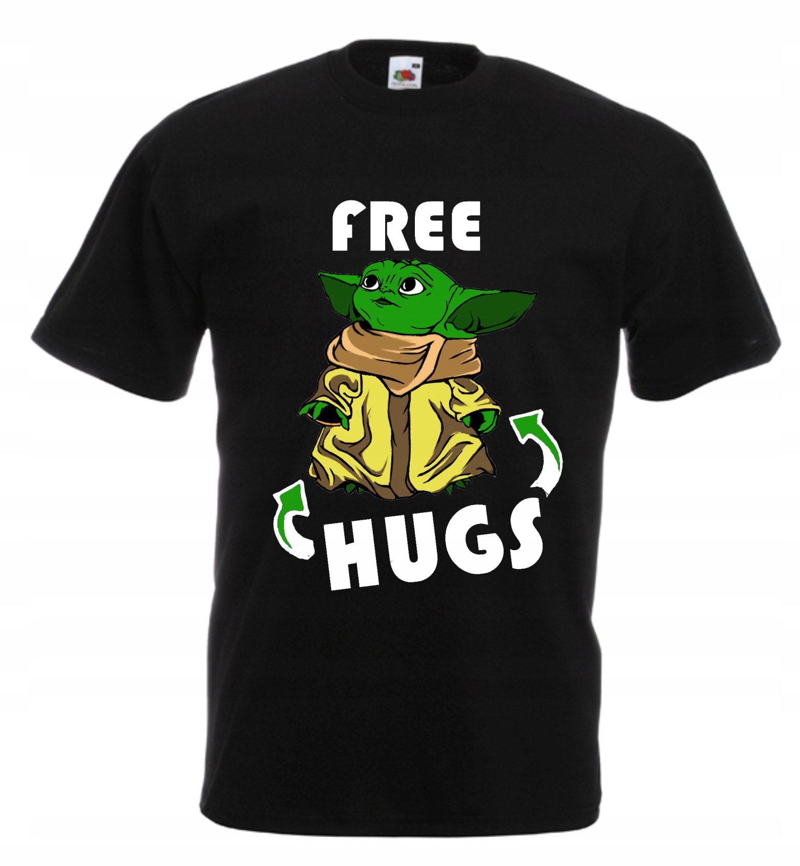 

Koszulka męska Baby Yoda - Free Hugs r L