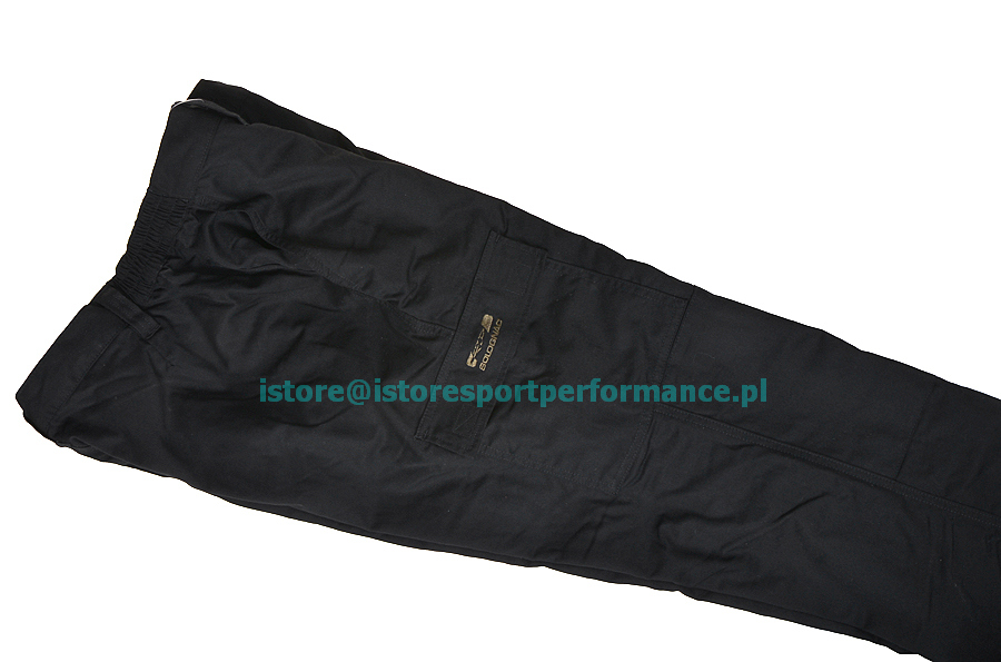 SPODNIE MĘSKIE ZIMOWE OCIEPLANE POLAREM CIEPŁE M Fason bojówki