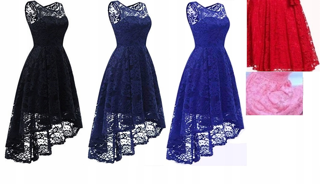 

Linia Plus Size Koronka długi tył rozmiary 36 58