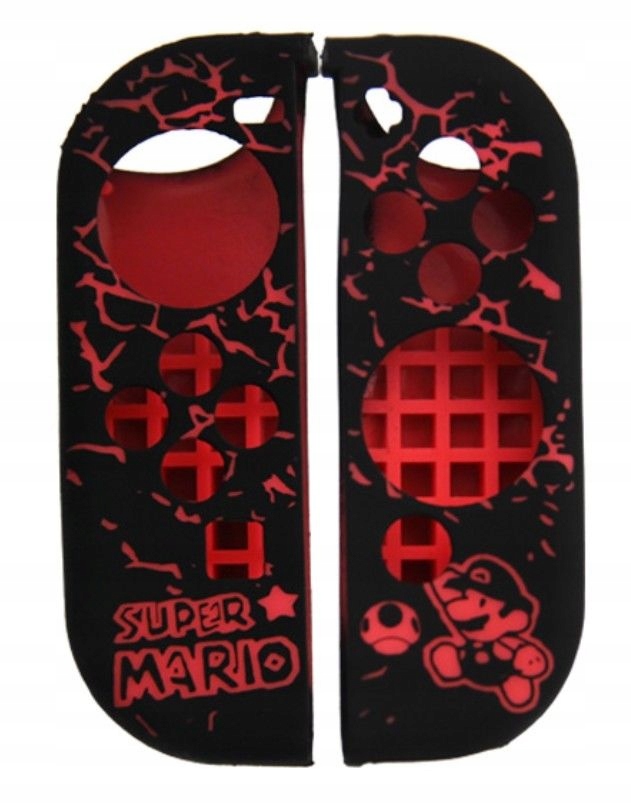 

2x Etui silikonowe soft do Joy-Con Switch Mario R