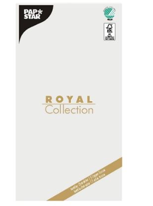 

Obrus papierowy Biały Royal 120x180cm składany 1sz