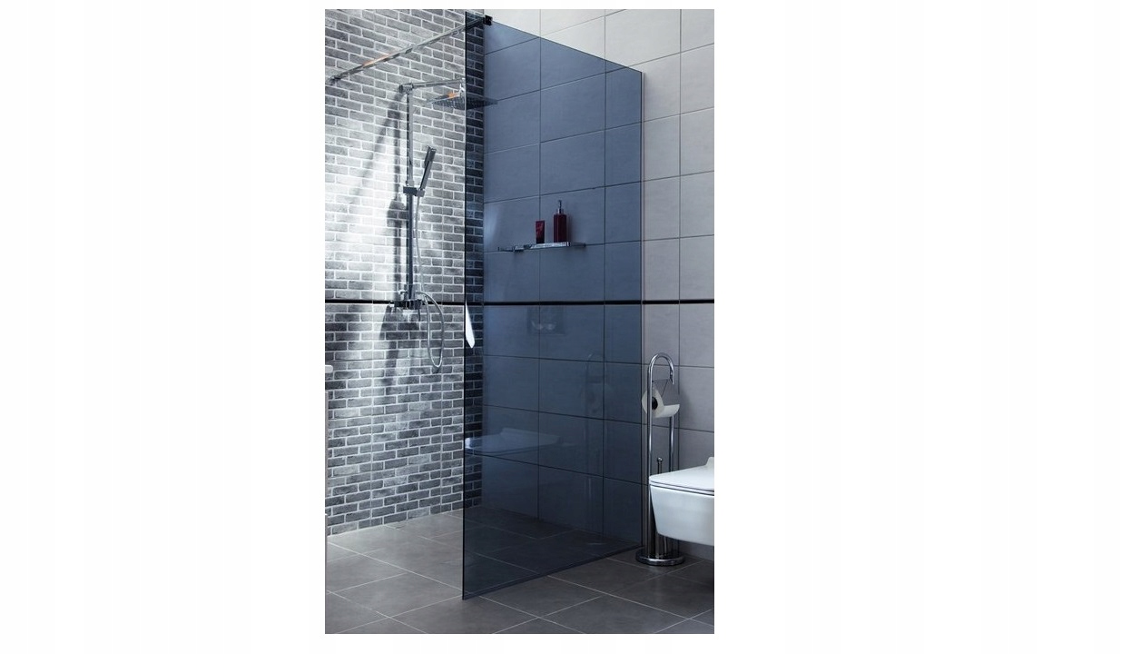 

Kabina prysznicowa Walk In 100 Grafit Easy Clean