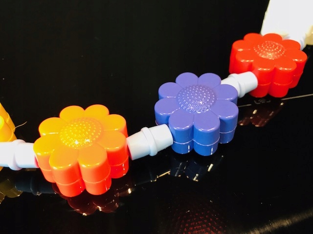 GRZECHOTKA DO WÓZKA KWIATKI produkt POLSKI