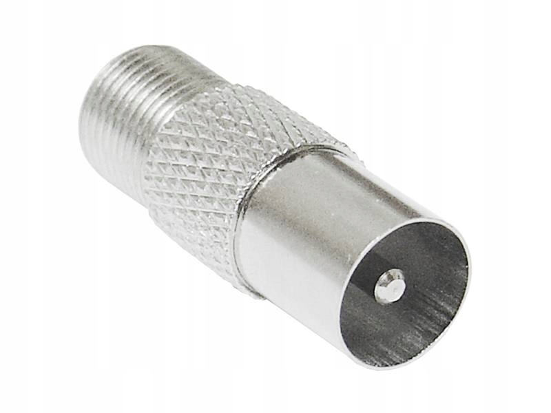 

Przejście adapter wtyk antenowy TV/gniazdo F (0696