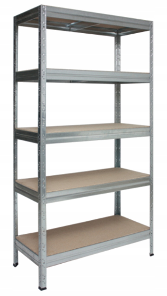 REGAŁ MAGAZYNOWY METALOWY 5 PÓŁEK SZAFKA 180x80x30