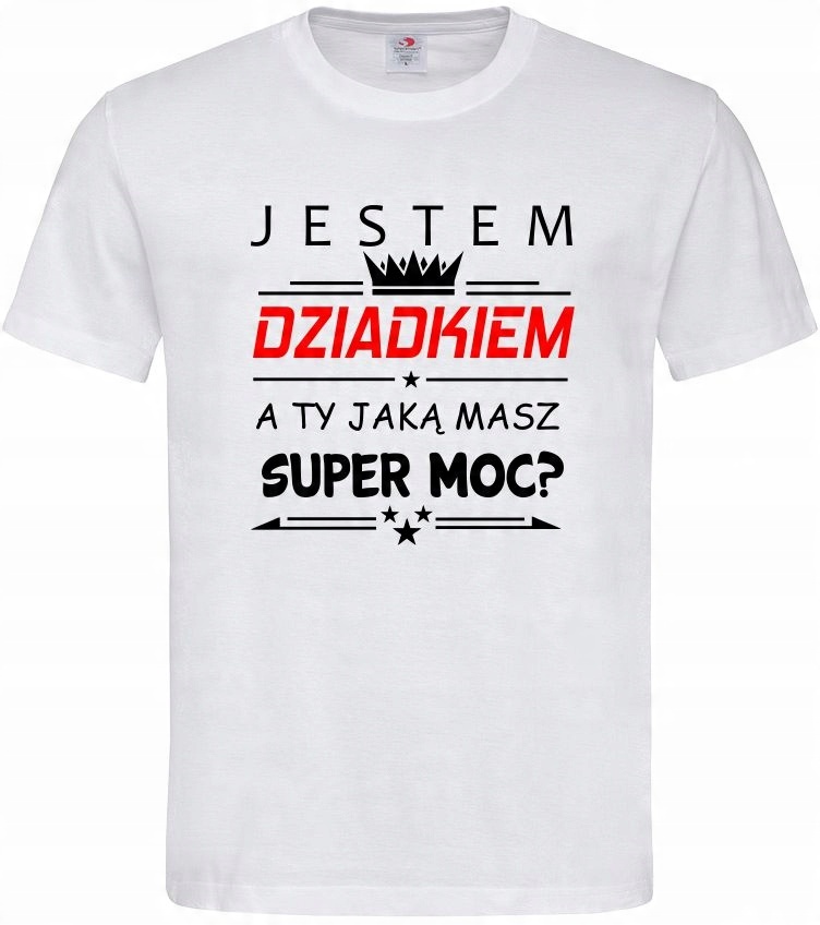 

Koszulka Dla Dziadka Jestem Dziadkiem Super Moc L