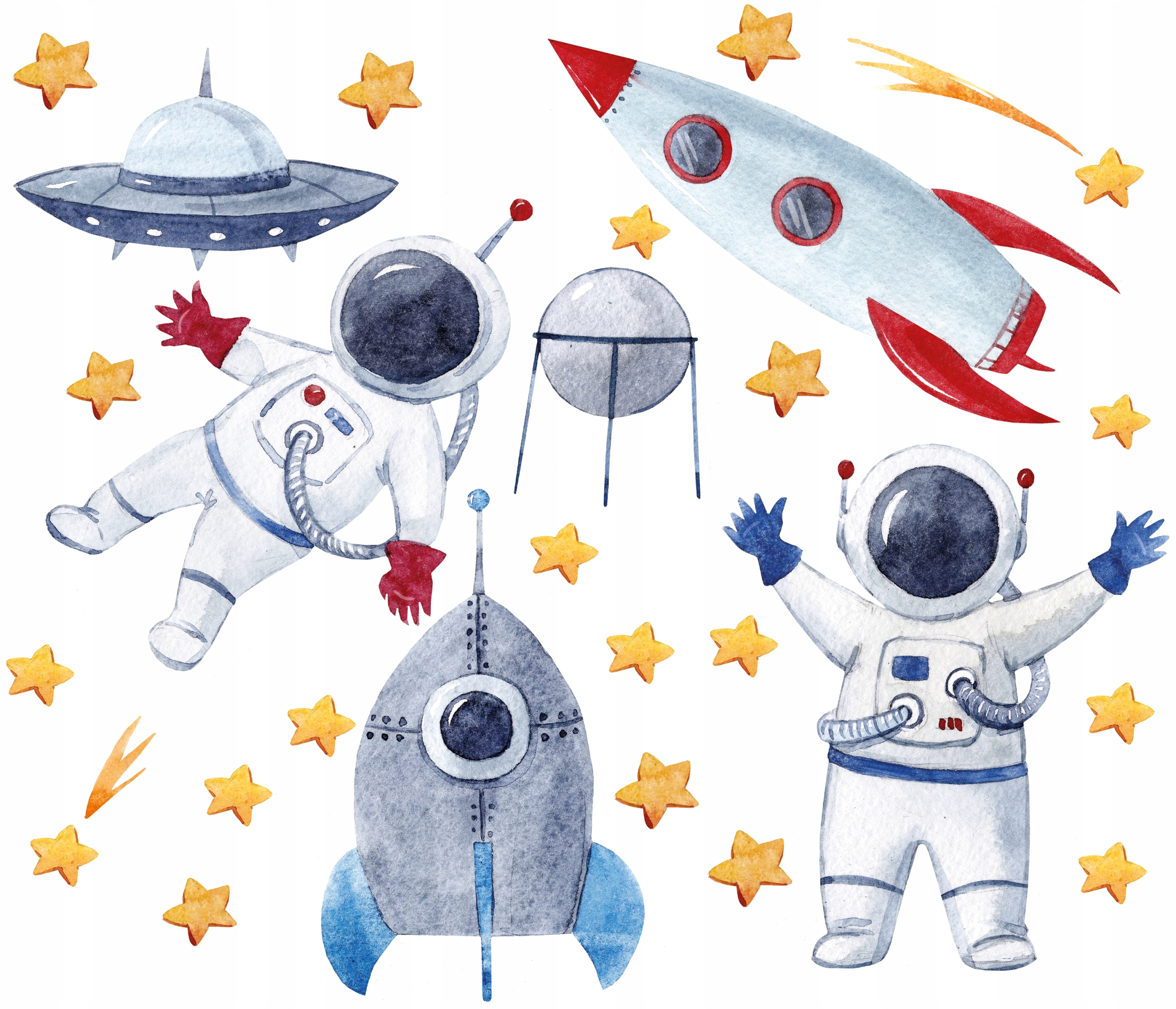 naklejki na ścianę KOSMONAUTA