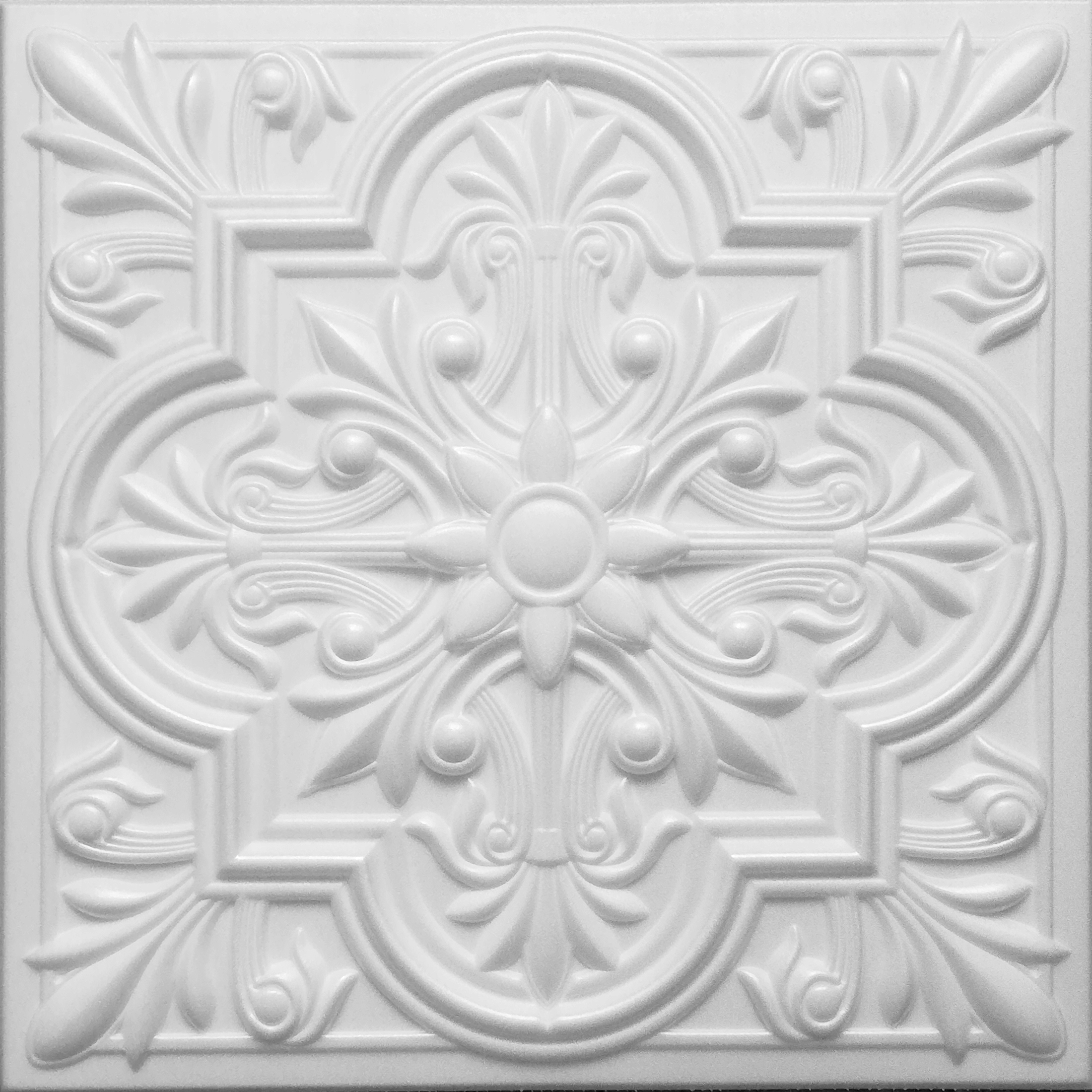 

Kasetony Sufitowe Białe Piankowe 3D D47