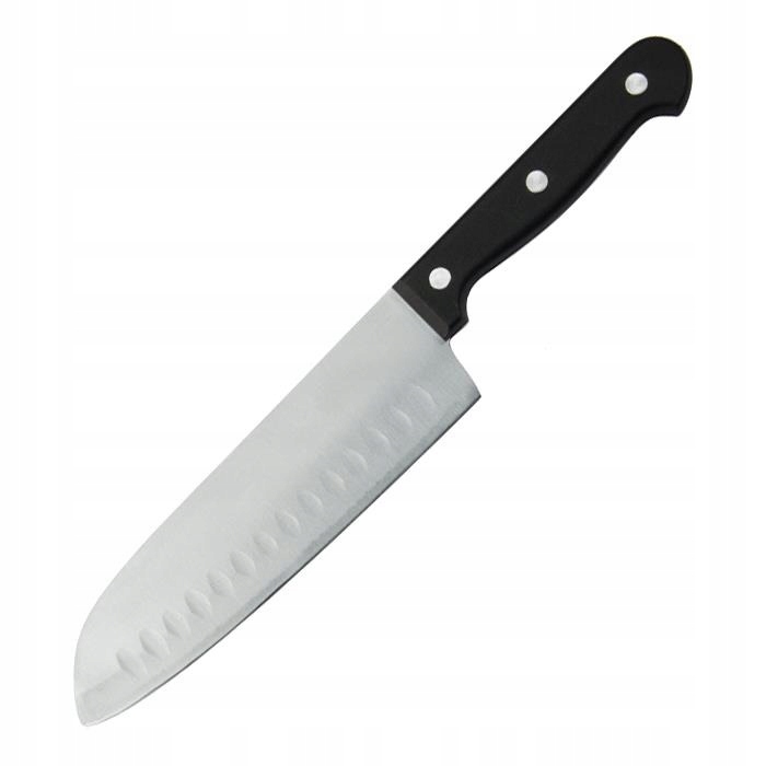 

Ssw Nóż stalowy kuchenny Santoku Chilli 18cm