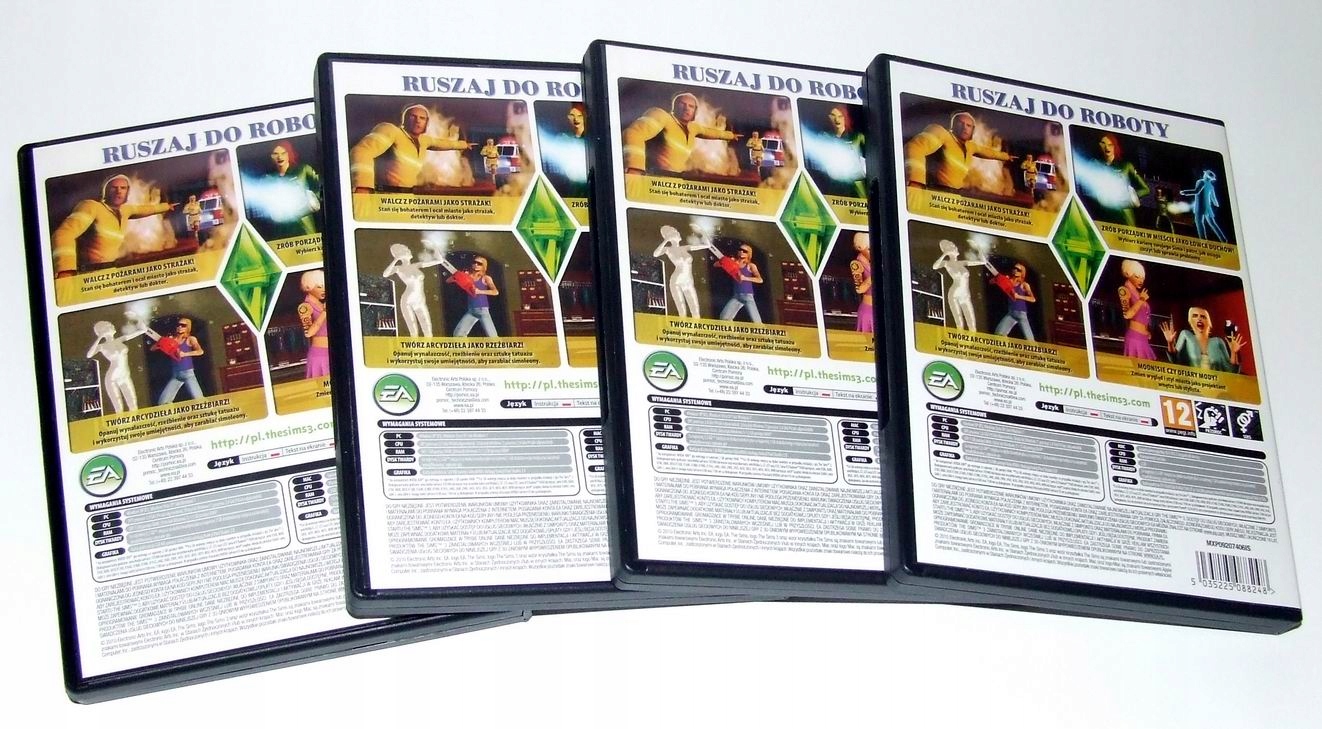 The SIMS 3 KARIERA [PL] bdb Wersja gry pudełkowa