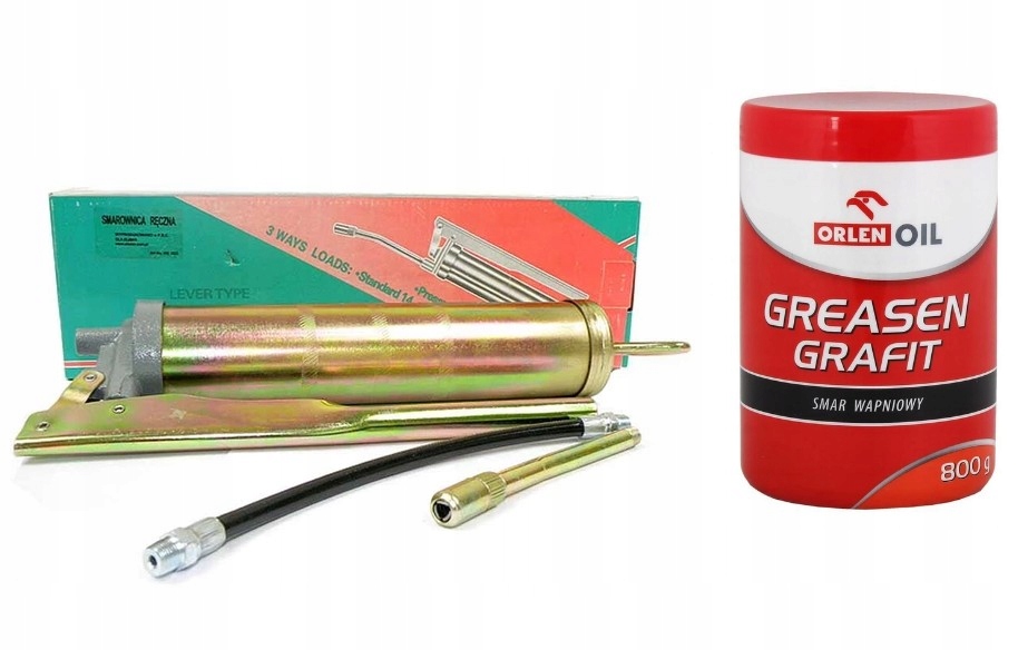 

Smarownica ręczna Towotnica + Smar Grafitowy Orlen