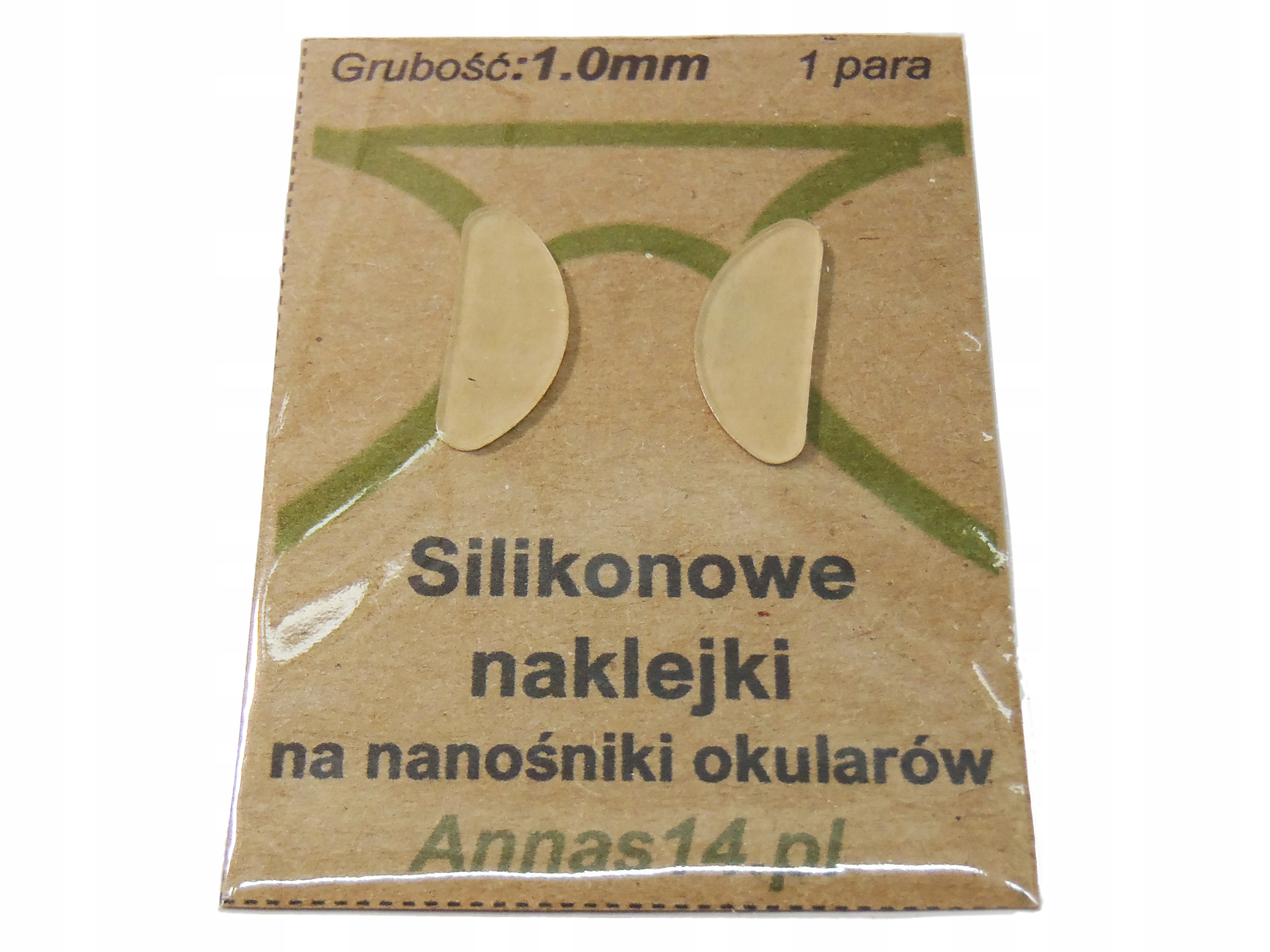 

Przezroczyste Naklejki Na Noski Okularów 1 mm