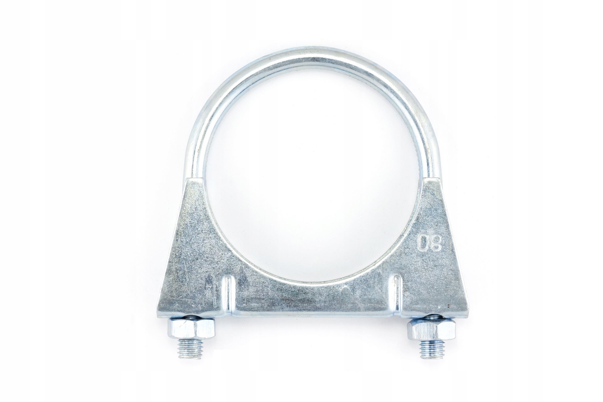 Obejma rurowa opaska cybant tłumika wydechu fi 80mm | M10x80mm