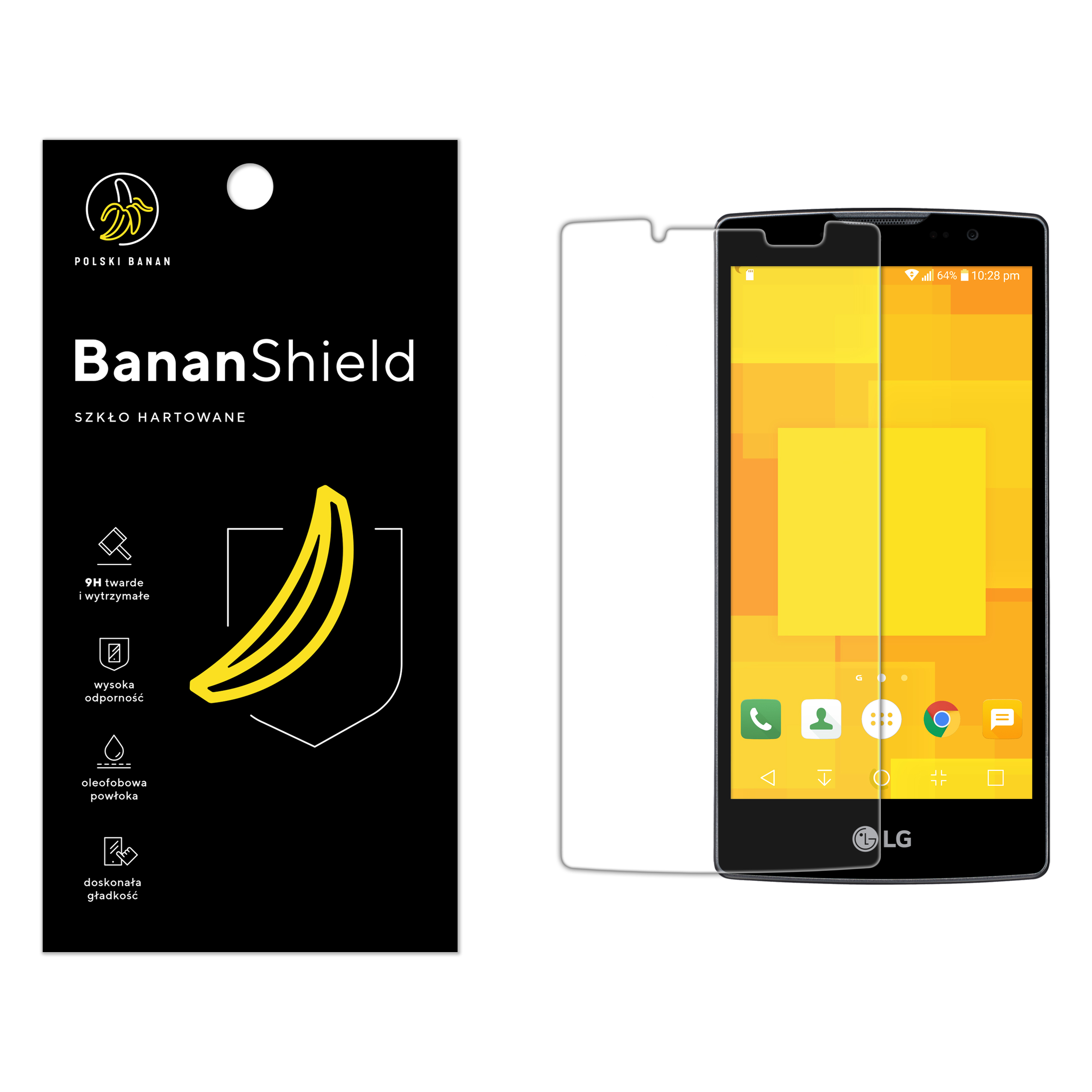 

Szkło Hartowane Polski Banan 9H do Lg Spirit
