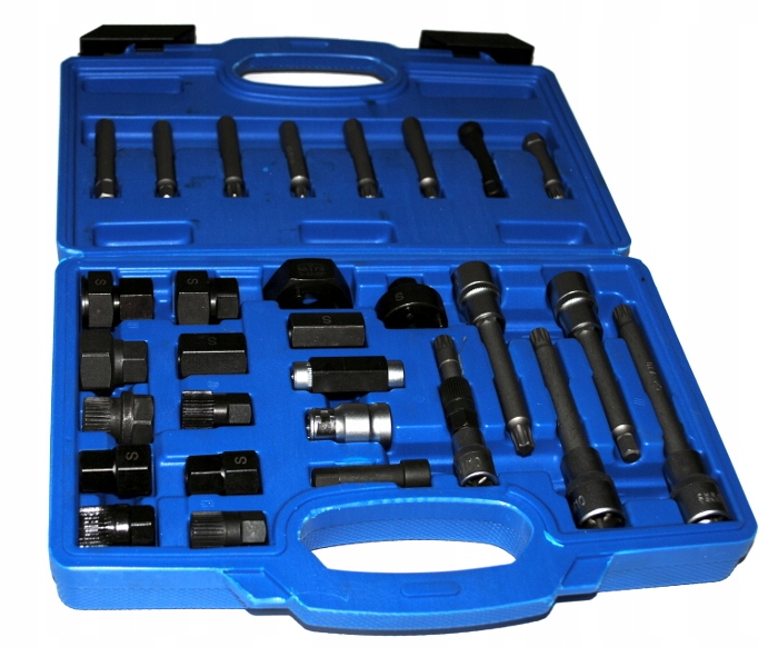 KLUCZE ALTERNATOROW NAJWIEKSZY ZESTAW 30 EL NASADK