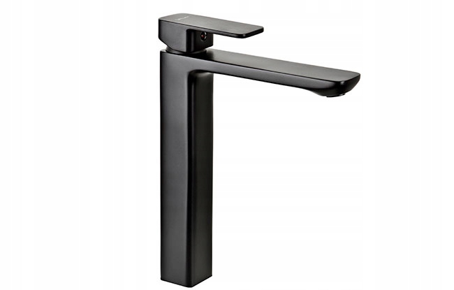 ValVex Loft Black bateria umywalkowa Wysoka Czarna