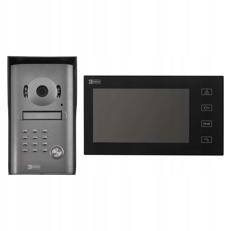 

Wideodomofon LCD 7'' Kolor Drzwi+brama IP44 RL-10M