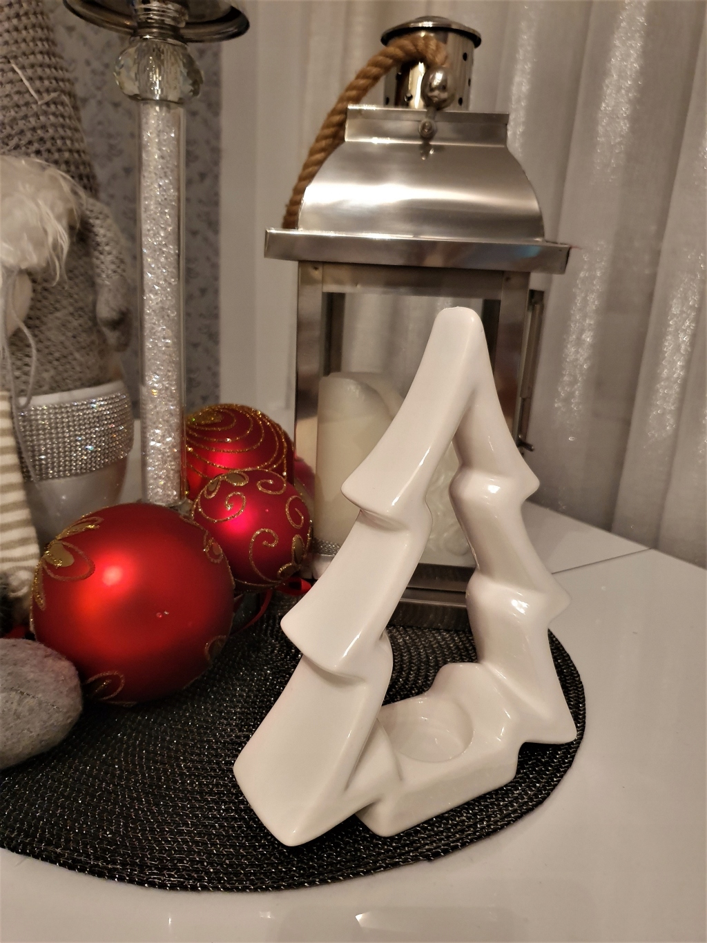 OZDOBA ŚWIĄTECZNA - CHOINKA ŚWIECZNIK Kod producenta CHOINKA