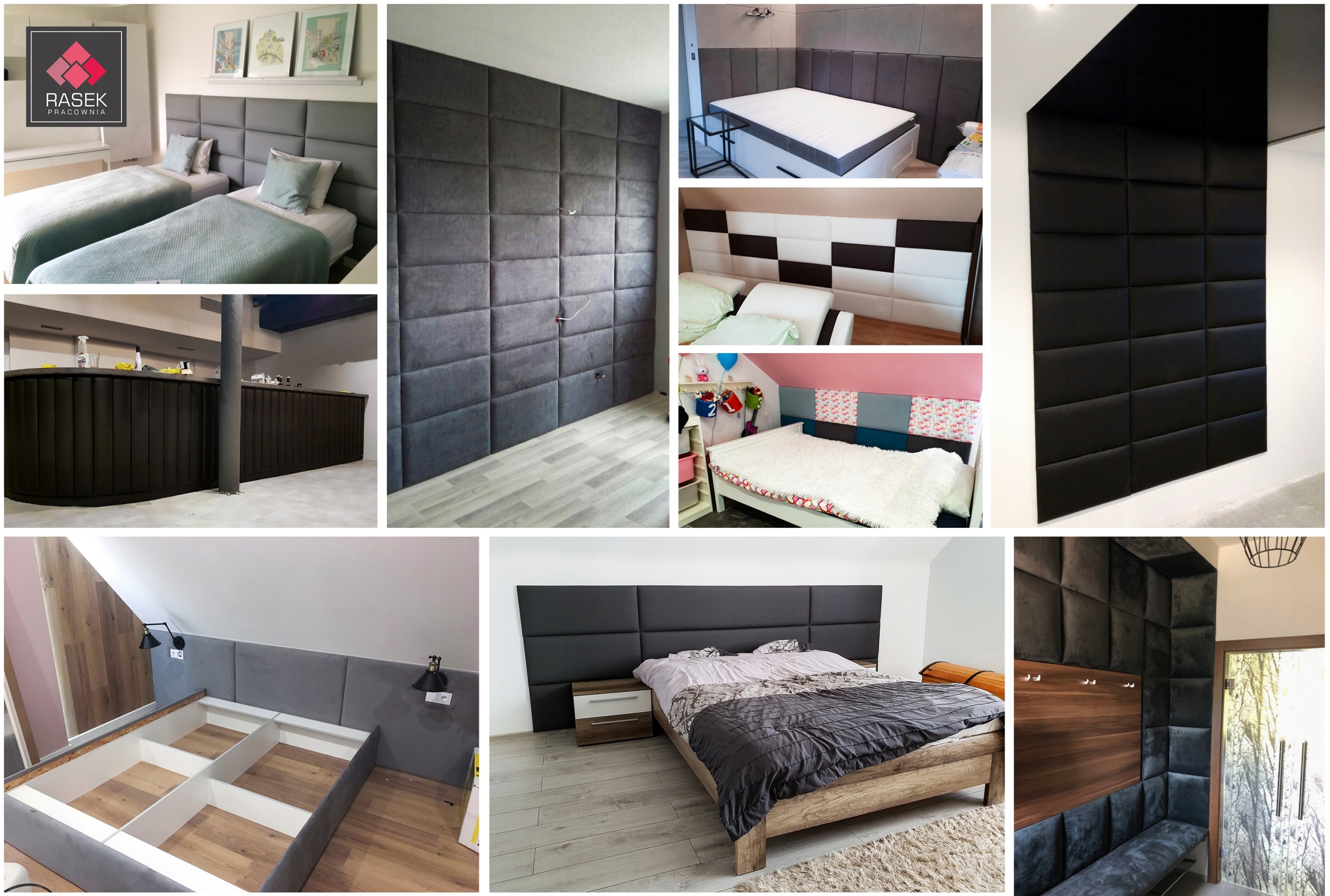 PANELE TAPICEROWANE CLASSIC - 50 x 30 Cechy dodatkowe gładki guziki dekoracyjne pikowany powłoka hydrofobowa