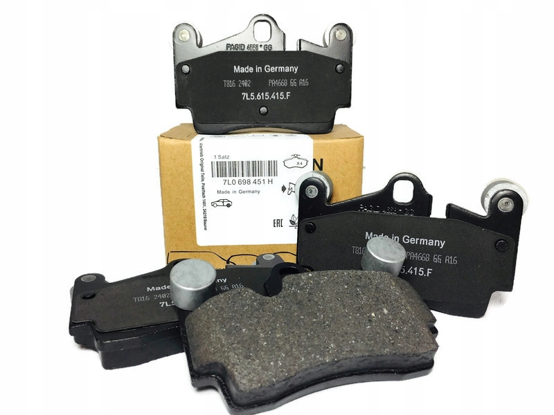 7L0698451H - Оригінальні задні гальмівні колодки VW Touareg AUDI Q7