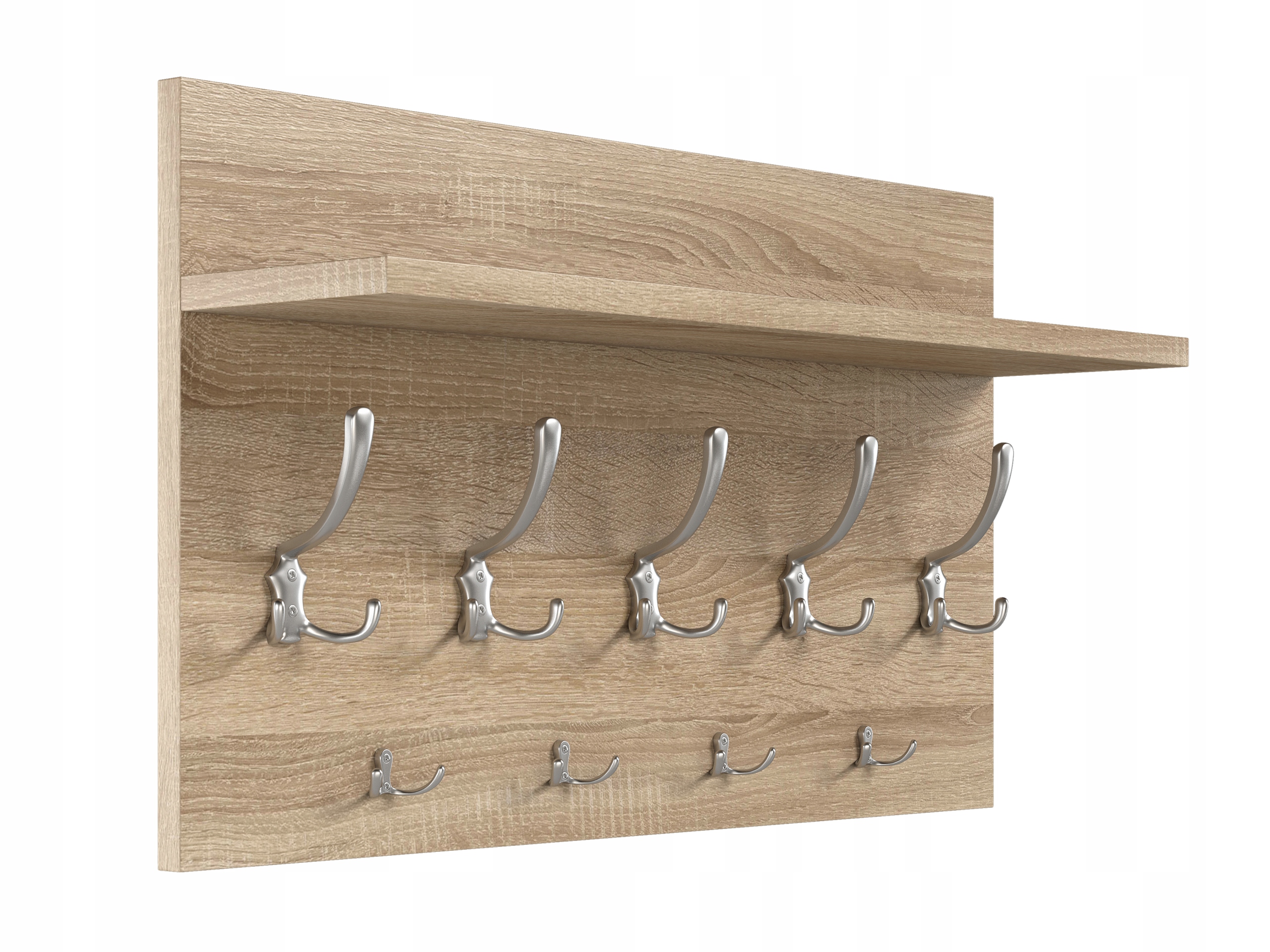 BIAŁY WIESZAK ŚCIENNY NA ŚCIANĘ DO PRZEDPOKOJU Rodzaj haczyk